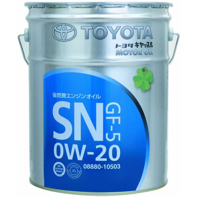 TOYOTA MOTOR OIL SN/GF-5 0W-20