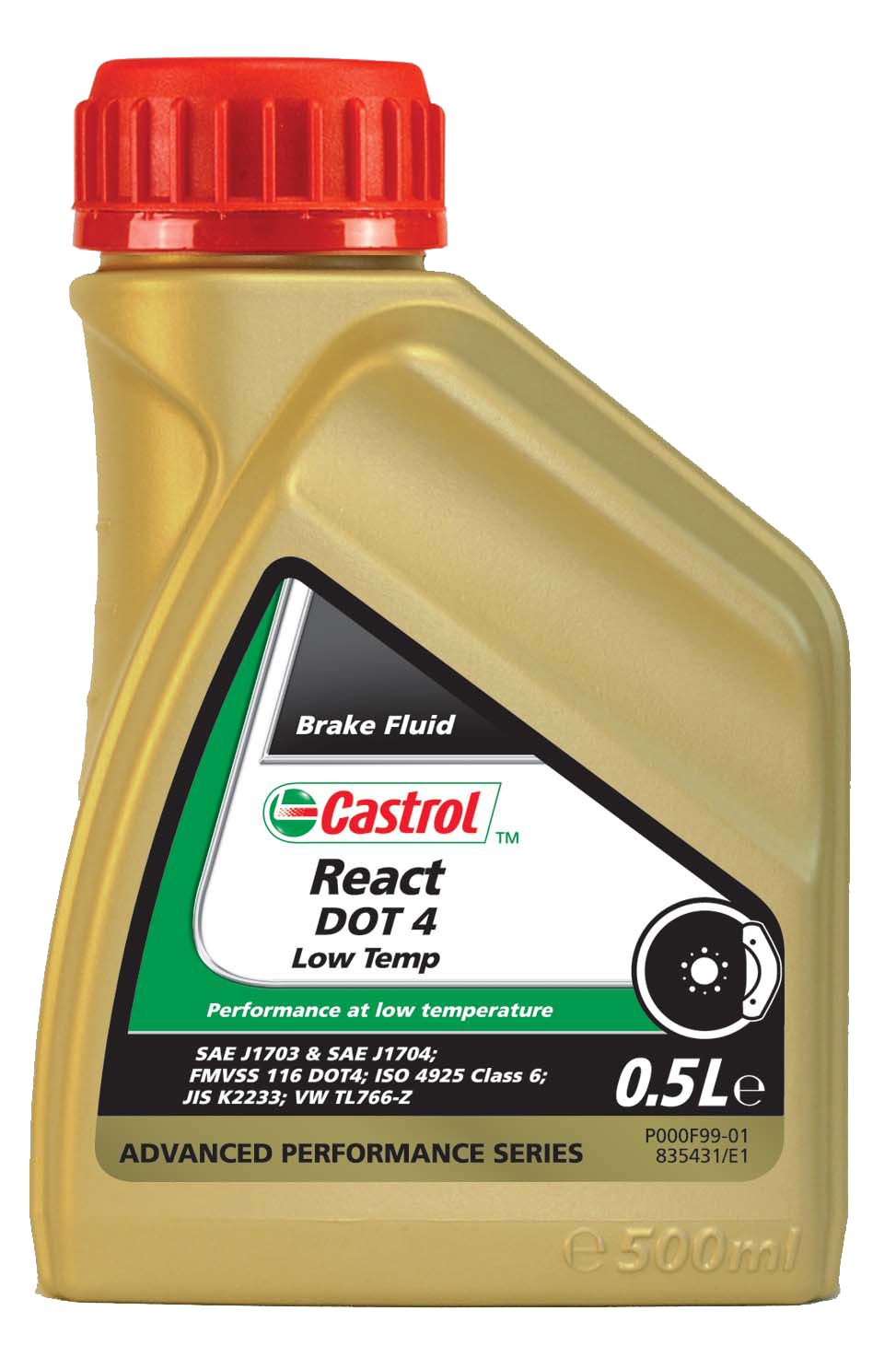 Castrol React DОТ 4 Low Temp
