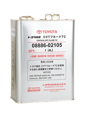 TOYOTA CVT FLUID TC арт. 0888602105